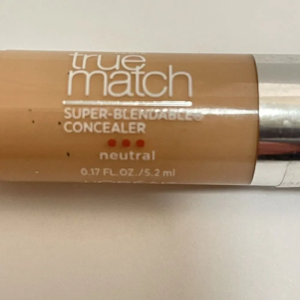 L'Oreal Paris True Match Super-Blendable Concealer (0.17Oz/5.2mL) NEW; N1-2-3